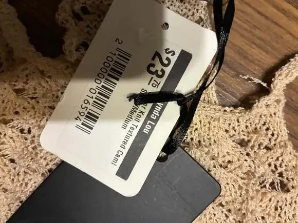 AMOLI Sheer Knit Textured Cami in Beige - Picture 3 of 4